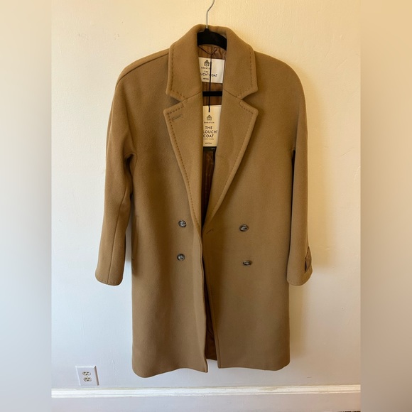 NWT Aritzia Babaton The Slouch™ Coat - Wool Cashmere - Picture 6 of 8